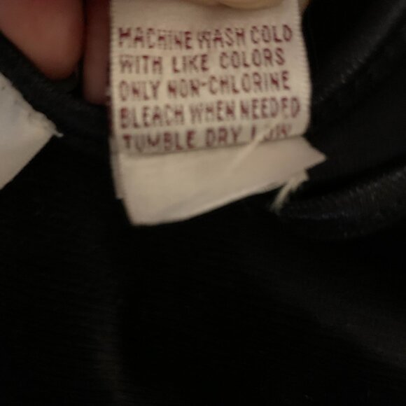 Laura Tyler Velour Camisole VTG, Black Size XL - Picture 4 of 5